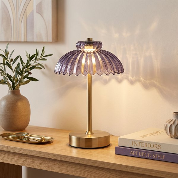 LED TOUCH LAMP LILAC