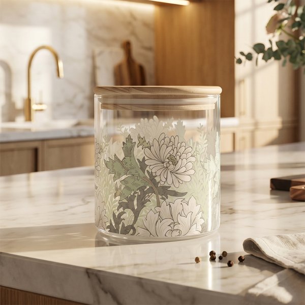 CHRYSANTHEMUM CANISTER S
