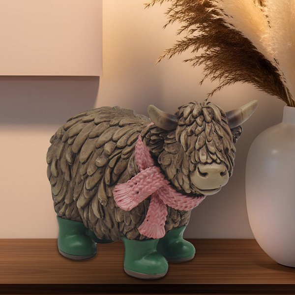 HUGHIE HIGHLAND COW WELLIES