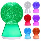 GLITTER BALL LAMP
