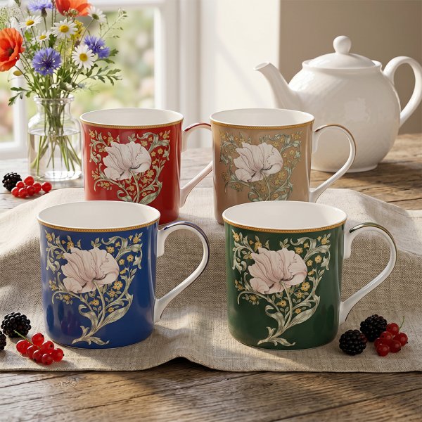GOLDEN LILY MUGS SE