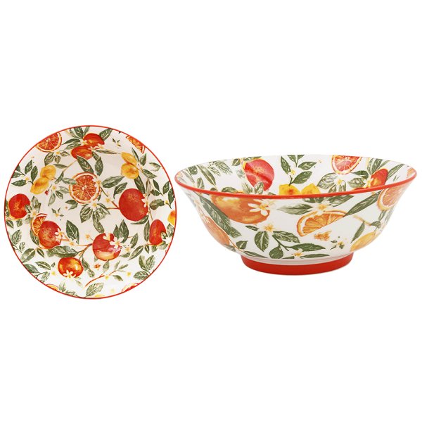 ORANGES & LEMONS BOWL 21CM