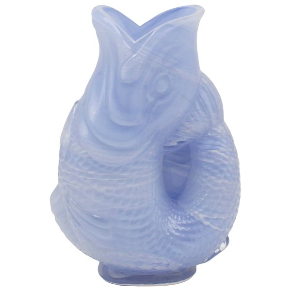 FISH VASE BLUE