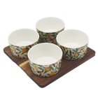FRUITS SNACK BOWLS WOODEN TRAY
