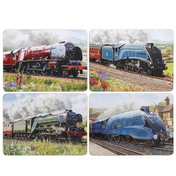 CLASSIC TRAINS PLACEMATS 4A S4