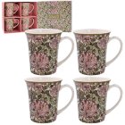 HONEYSUCKLE MUGS SET OF 4