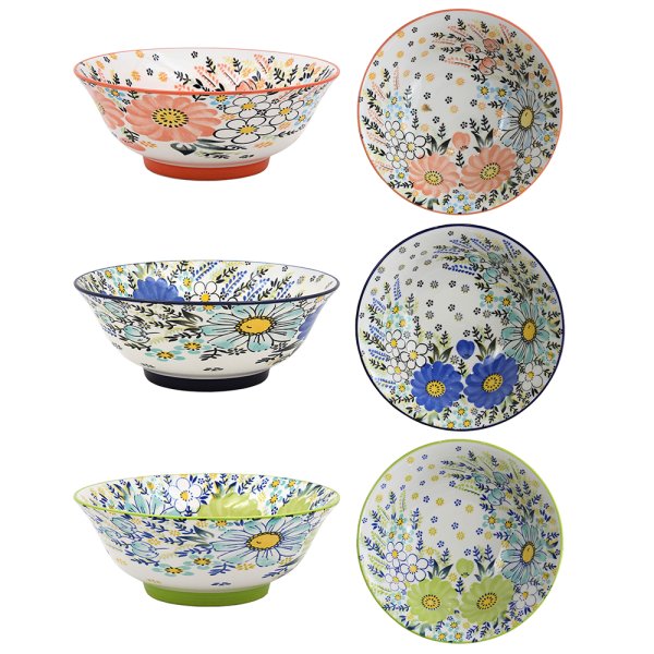 FIESTA BOWL 21CM 3 ASST