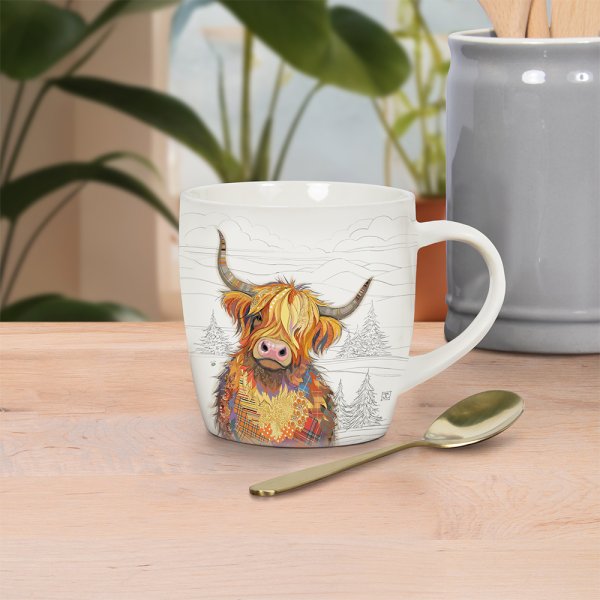 CAMERON HIGHLAND COW MUG