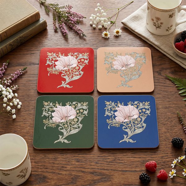PIMPERNEL COASTERS 4ASST