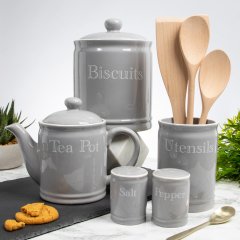 Grey Classic Kitchen + more on Social Media