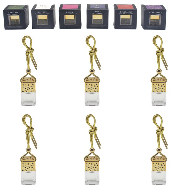 CAR PERFUMES MOODS 6 ASST