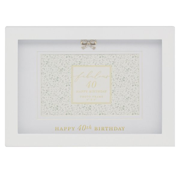 HAPPY 50TH BIRTHDAY FRAME 4"X6