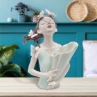 PAPILLON CHIC VASE GREEN 32CM