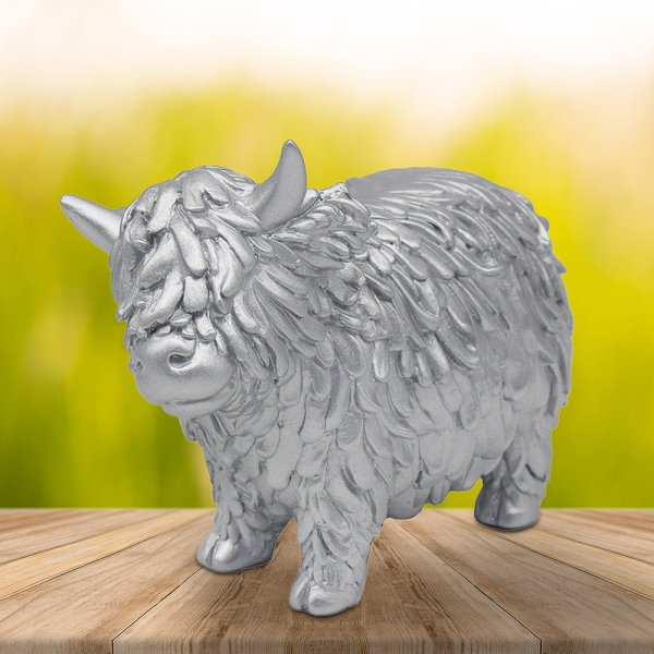 HIGHLAND COW SILVER