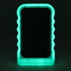 LED WAVE MIRROR WITH REMOTE