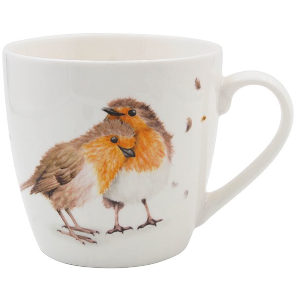 ROBIN LOVE BIRDS MUG