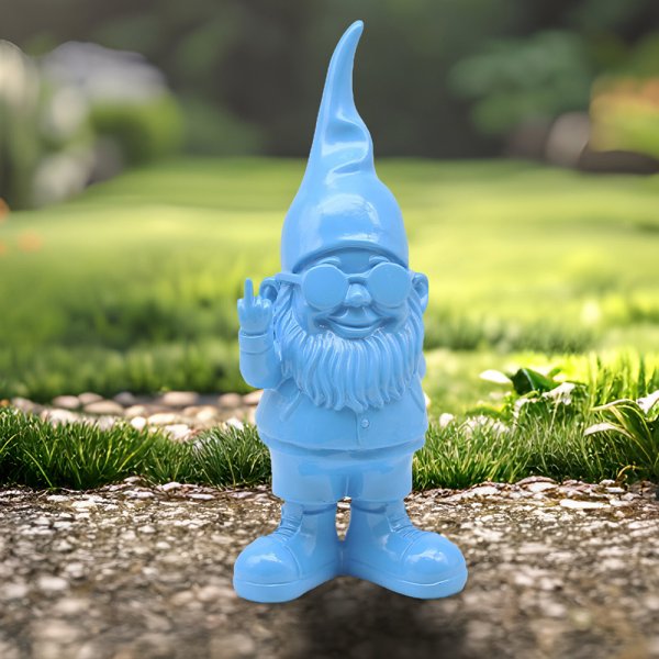 GNOMES BEHAVING BADLY BLU 27CM