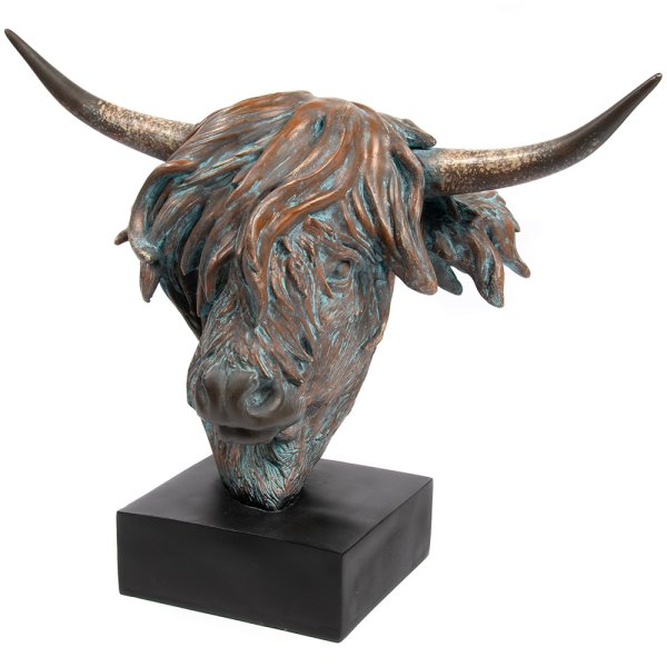 HIGHLAND COW BUST LARGE