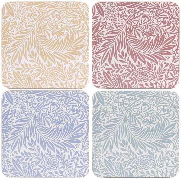 LARKSPUR COASTERS SET 4