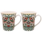 STRAWBERRY THIEF MUGS SET OF 2