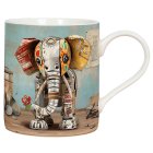 SCRAP ELEPHANT MUG