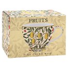 FRUITS FOOTED MUG
