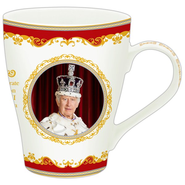CHARLES III CORONATION  MUG