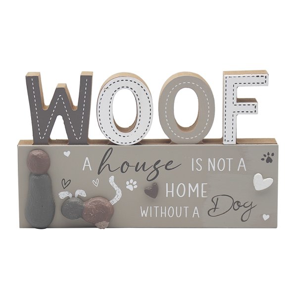 WOOF PLAQUE
