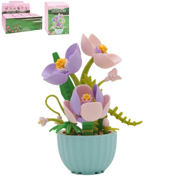MINIBRICKS PINK/LILAC CROCUSES