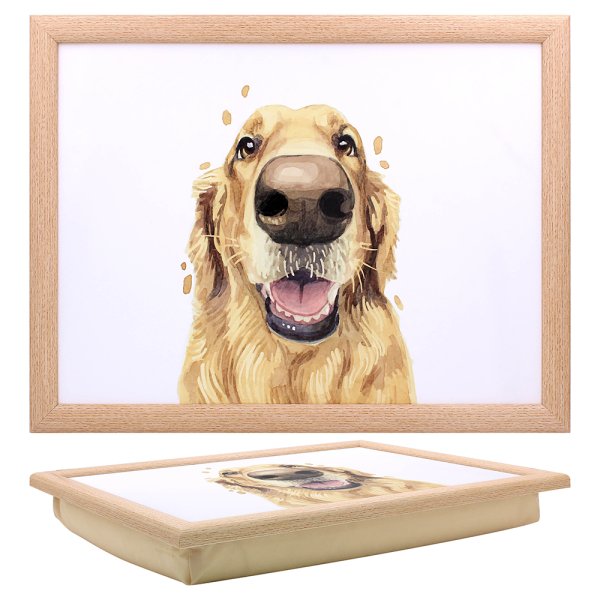 GOLDEN RETRIEVER LAPTRAY