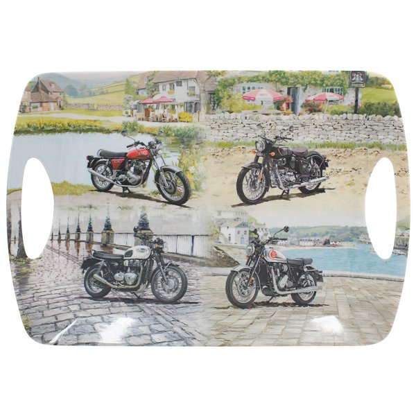 CLASSIC MOTORBIKES LARGE TRAY