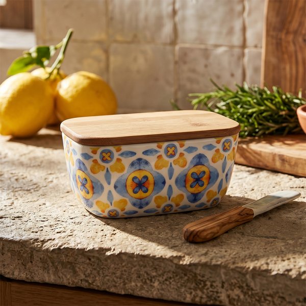 TUSCANY BUTTER DISH