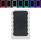 LED WAVE MIRROR WITH REMOTE