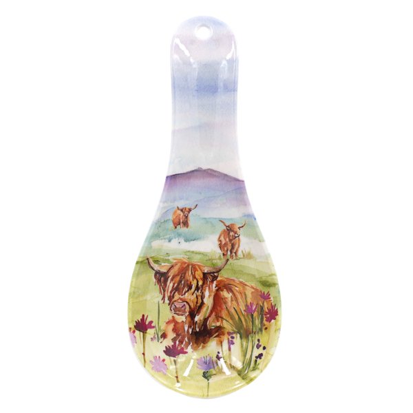 HIGHLAND COW SPOON REST