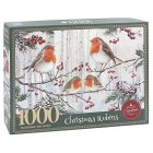 XMAS ROBINS WOODEN PUZZLE