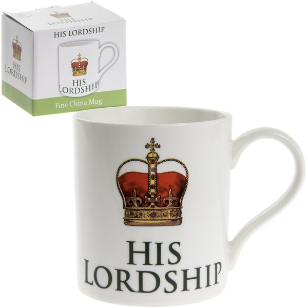 HIS LORDSHIP FINE CHINA MUG