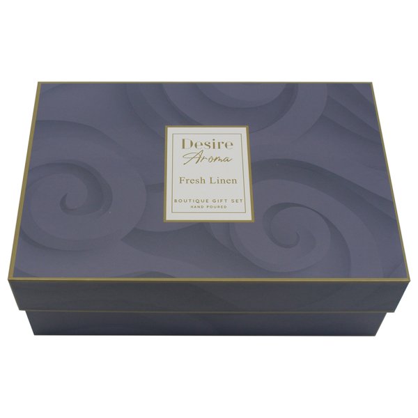 FRESH LINEN DIFFUSER & CANDLE