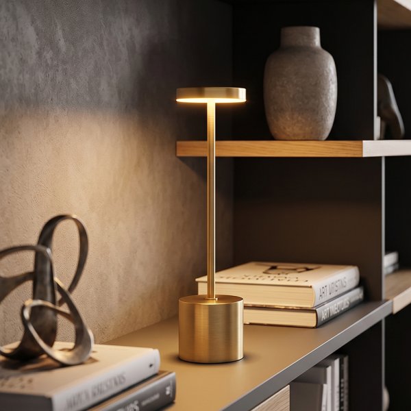 LED TOUCH LAMP-GOLD