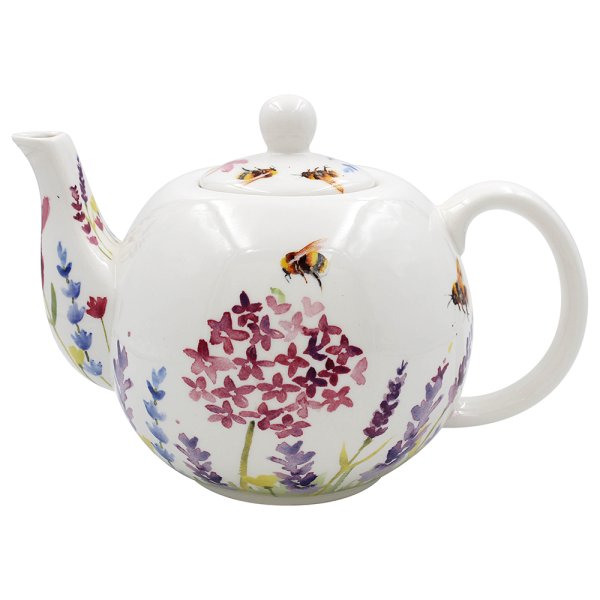 LAVENDER & BEES TEA POT
