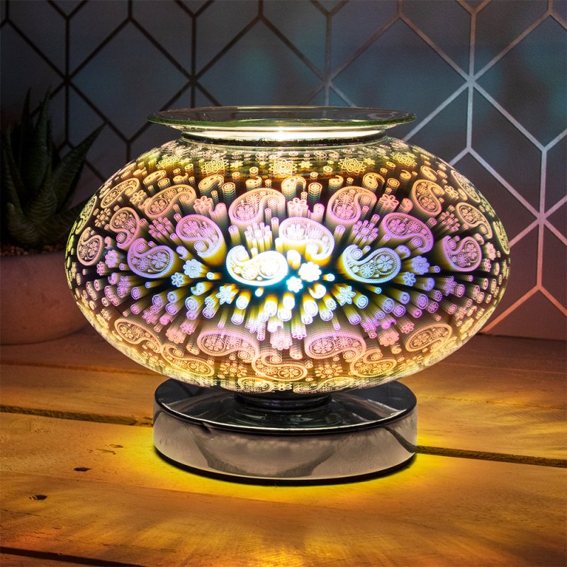 DESIRE PAISLEY AROMA LAMP Lesser & Pavey