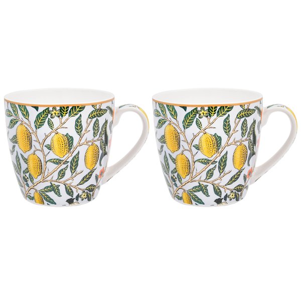 FRUITS BREAKFAST MUGS SET 2