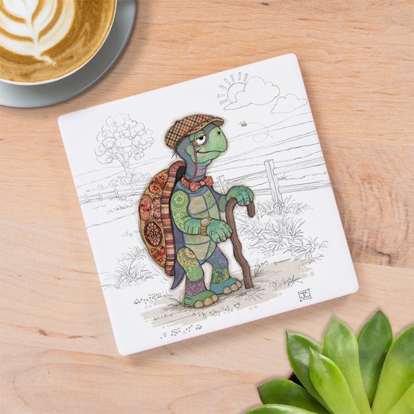 THEODORE TORTOISE COASTER