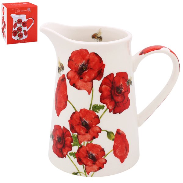 BEE-TANICLE POPPY JUG