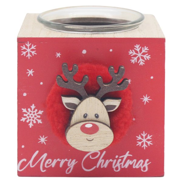 REINDEER TEA LIGHT HOLDER