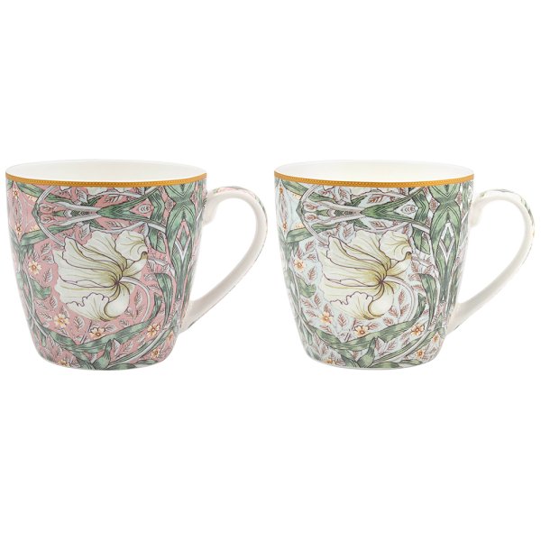 PIMPERNEL BREAKFAST MUGS SET 2