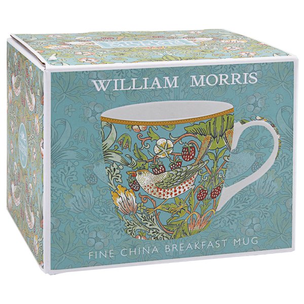 STRAWBERRY THIEF BREAKFAST MUG