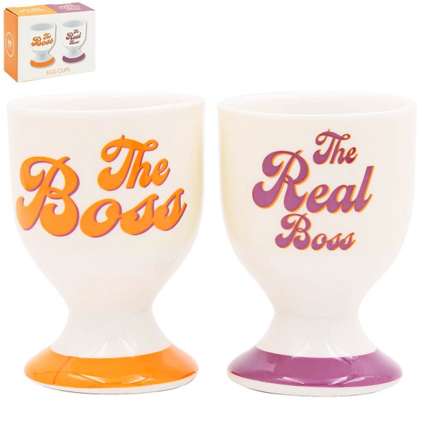 BOSS & REAL BOSS EGG CUPS