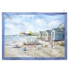 SANDY BEACH TEA TOWEL