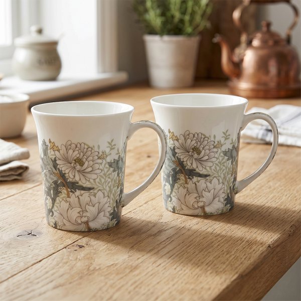 CHRYSANTHEMUM MUGS S2