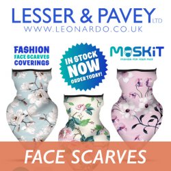 Fashion Face Scarves Coverings In Stock Now